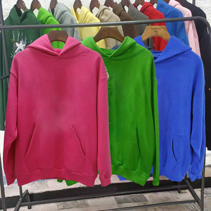 Felpe con Cappuccio di Alta Qualità 100% Cotone con Stampa a Rilievo 450gsm, Logo Spiderring, Stile Y2K Casual per Uomo - Product Image 5