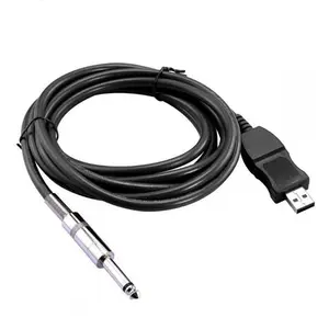 USB to TS 1/4 Jack Cable USB to 6.35mm Guitar Interface