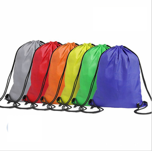 Promotional Drawstring Bag Sport Gym Bag Custom Logo Waterproof Oxford Fabric Drawstring Bag