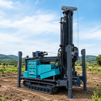 Foreuse rotative portable Feiyang pour l'échantillonnage de roches et la construction de puits d'eau, avec moteur diesel-pneumatique