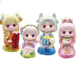 Figura de acción 3D de alta calidad, adorable muñeco de oso, cerdo y abeja para colección de juguetes de moda, decoración de coches y pasteles, inspirado en anime. - Product Image 5
