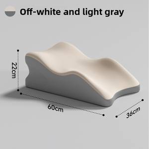 Almohada ergonómica de espuma viscoelástica con <span class=keywords><strong>cuña</strong></span> para aliviar el <span class=keywords><strong>reflujo</strong></span> ácido, lectura, cabecera, soporte ajustable, dolor de cuello ortopédico - Product Image 2