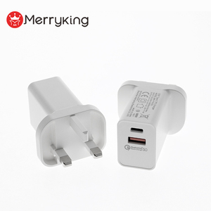 Tipo <span class=keywords><strong>C</strong></span> QC 3.0 USB PD adattatore da viaggio 18W ricarica rapida caricabatterie da parete per <span class=keywords><strong>iphone</strong></span> - Product Image 2