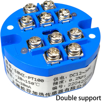 Isolation Type Intelligent Temperature Transmitter Module PT100K Thermocouple 4-20mA Integrated Temperature Acquisition