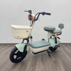 Bicicleta Eléctrica China de 350W/500W para Adultos, Batería de Plomo-Ácido de 48V, Bicicleta Eléctrica Urbana de Dos Plazas con Pedales - Product Image 2