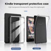 Kedatangan Baru Kindle 12th Gen 2026 Soft Tpu Clear Back Case Ultra-tipis 6Inch Transparan Akrilik Pelindung E-reader