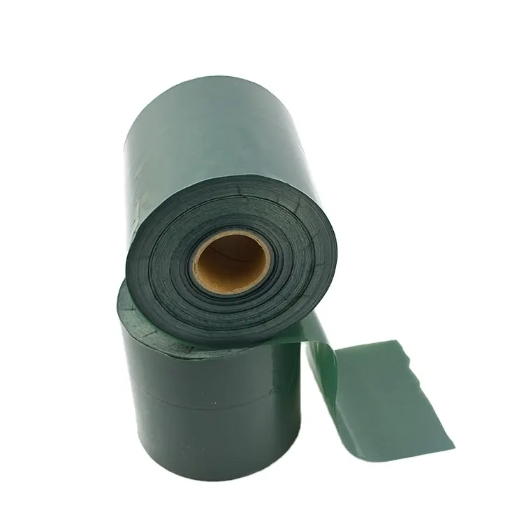 緑色3 "ガーデンフローラルリースラップフローリスト素材HDPEプラスチックフローラルバインディングテープ