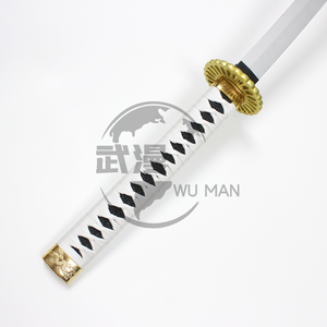 Nueva llegada juego en línea personaje FGO Okita Souji arma simulada seguridad madera ABS Cosplay juguete espadas para colección - Product Image 6