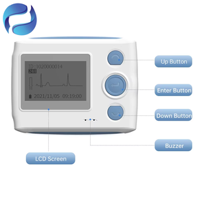 Dispositivo di Monitoraggio Cardiaco 24 Ore, Elettrocardiografo Elettrico, Macchina con Elettrodi in Plastica - Product Image 2