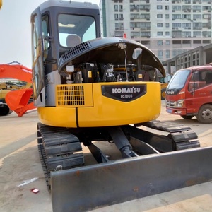 Excavatrice Komatsu d'occasion de 7 tonnes, modèle PC78US, mini-pelle PC78 avec pince hydraulique, importée du Japon - Product Image 5