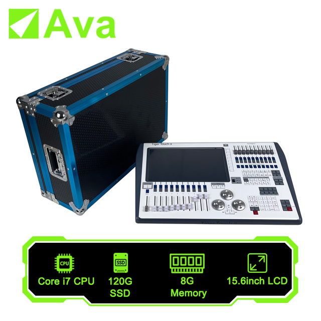Ava Hot Sale tiger Touch 2 Pro Dmx 512 Controller Stage Light Controller Stage Dmx Lighting Console tiger Touch Dmx Controller
