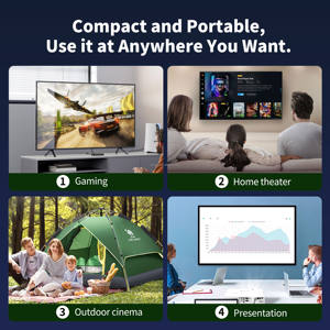 Consola de Juegos Portátil Inteligente Android HCS350Plus 4 en 1, Más de 30000 Juegos, Multijugador, Control Inalámbrico, <span class=keywords><strong>Cine</strong></span> en Casa - Product Image 5