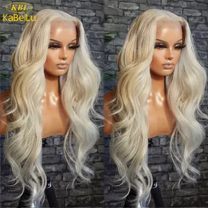 13X4 13X6 Blonde 613 Lace Front Pruiken Menselijk Haar Pruiken Voor Zwarte Vrouwen, 613 Body Wave Menselijk Haar Pruik Natuurlijke Braziliaanse Haar