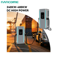 Stations de recharge NANCOME pour flottes MHDV, puissance de sortie 240-480 KW, tension 200-1000V, pour l'électrification et les besoins de recharge des flottes