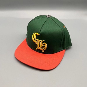 Casquette de baseball Ch Cro bleu marine brodée style hip-hop à visière plate en sergé de coton pour homme printemps-été - Product Image 3