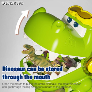 Modelo de almacenamiento Simulación Naturaleza Mundo Dinosaurio Caja Juguetes <span class=keywords><strong>Dino</strong></span> Set con sonido ligero - Product Image 3