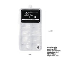 Vente en gros, Ongles artificiels français ultra-minces à doigts entiers, Patch amovible transparent pour ongles étendus, nouveau design sans trace