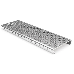 Outdoor O-Grip Safety <b>Grating</b> for Walkway with Galvanized Steel Lightweight Wear-Resisting Non-Slip & Anti-Corrosion - Product Image 6