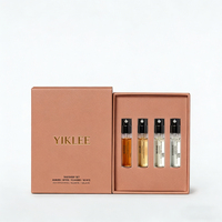 Kit de Colección de Envases de Perfume de 2ml, 3ml y 5ml, Etiqueta Privada, Caja de Regalo para Probador de Perfume con Estampado en Caliente Personalizado OEM