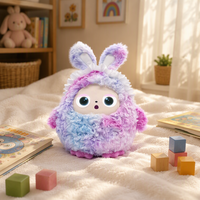 Jouet robot en peluche interactif intelligent avec écran LCD, IA multilingue pour enfants