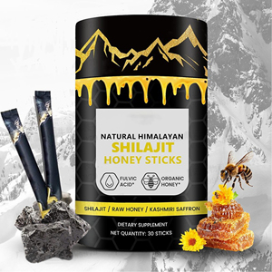 100% Shilajit Pure Himalayan Organic Pure Himalayan Shilajit Energy Boost Sticks Organic Honey 30 Sticks <b>Vitamin</b> Honey Sticks - Product Image 4