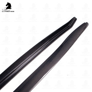 Kit carrosserie jupes latérales style VRS en fibre de carbone pour Toyota GR Supra MK V A90 A91 Jupes latérales 2019-2022 - Product Image 5