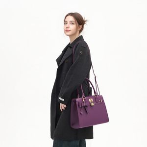 Set di Borse in Pelle <span class=keywords><strong>da</strong></span> <span class=keywords><strong>Donna</strong></span> Qiyuer, Borsa a Mano con Tracolla, Borsa <span class=keywords><strong>da</strong></span> Lavoro, Pochette Abbinata, <span class=keywords><strong>Grande</strong></span> Capacità, 2 Pezzi - Product Image 2