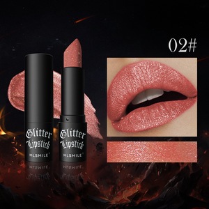 <span class=keywords><strong>Rossetto</strong></span> KH10B Shimmer Velvet <span class=keywords><strong>Matte</strong></span> Nero Rosa Chiaro Impermeabile Lunga Durata <span class=keywords><strong>Rosso</strong></span> Zhejiang Rossetti Scintillanti <span class=keywords><strong>Rossetto</strong></span> Glitterato - Product Image 3