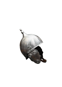 Casco Decorativo de Metal Plateado/Dorado de Inspiración Romana, Recortado con Precisión, Estilo Antiguo, para Festivales, Actuaciones Escénicas, Fotografía, Regalo - Product Image 5