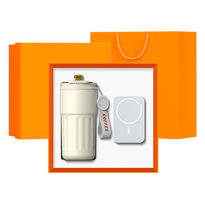 MXF41-2 promozionale all'ingrosso 2-IN-1 eco-friendly UV stampato tazza con MagSafe Power Bank per ufficio e regali aziendali - Product Image 4