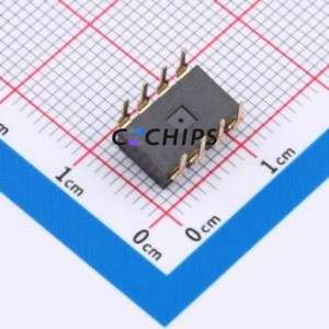 DSIC-C-04 DIP Switch Through hole Component (THT) Switch 4 2.54mm Black - Product Image 2