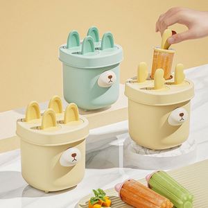 Nouveau moule à glace en silicone de dessin animé, qualité alimentaire, facile à démouler, pour la fabrication de bâtonnets glacés à usage domestique - Product Image 3