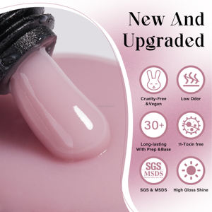 Gel Acrílico 2026 Colección Natural, Gel de Extensión UV LED para Uñas, Tonos Nude Naturales, Larga Duración, Calidad de Salón, Gel para Arte de Uñas - Product Image 2