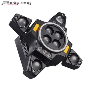 Petit corps 6 bras abeille yeux faisceau tête mobile RGBW effet Laser DMX512 éclairage de scène DJ lumière LED pour Disco musique danse fête - Product Image 2
