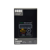 HHOBD ELM327 V2.1 OBD2 OBDII Herramienta de escaneo automático ELM 327 Lector de código Tompzon Herramienta de diagnóstico automático