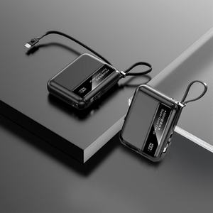 Banco de Energía Portátil de Carga Rápida de 66 W y 20000 mAh con Pantalla LED, Salida PD de 22,5 W, Incluye Cables para Teléfono Móvil - Product Image 4