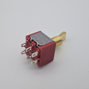 3 रास्ता पर गिटार के लिए 6 पिन मिनी सोने पर टॉगल स्विच पर - Product Image 4