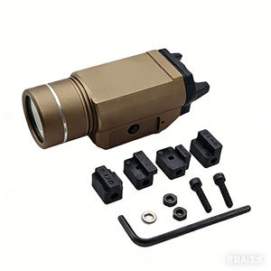 Torcia Tattica in Alluminio TLR-1 con Illuminazione LED Potente, Alta Luminosità, Leggera, Accessorio per Mirino da Esterno - Product Image 5