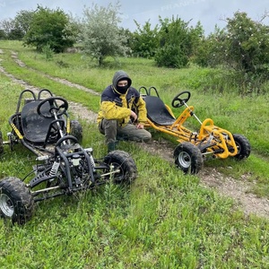 Nuevo Diseño de Karting Todoterreno con <span class=keywords><strong>Pedales</strong></span>, Neumáticos Anchos de 8 Pulgadas, Personalizable, Motor de Gasolina de 420cc, Potente, Go <span class=keywords><strong>Kart</strong></span> para Adultos, Buggy Cross - Product Image 6