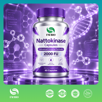 Capsules de Nattokinase Avancée 2000 FU – Complément Enzymatique pour la Circulation Sanguine – Fournisseur en Gros de Capsules de Nattokinase