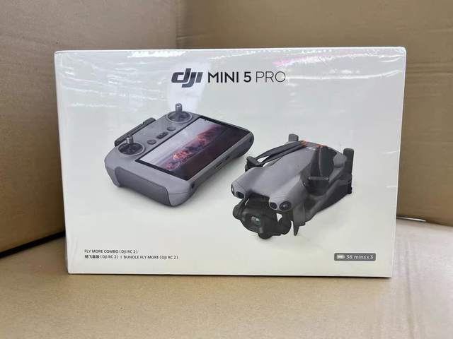 2026 NEW YX Original Mini 5 Pro Fly More Combo (RC 2) Drone with 1-Inch CMOS Camera Nightscape Omnidirectional Obstacle Sensing