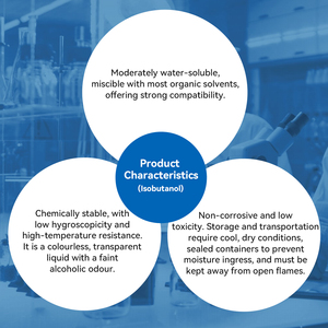Isobutanol de Grado Industrial del Fabricante, Precio Económico, Venta, CAS 78-83-1, Alta Pureza 99%, Alcohol Isobutilo (isobutanol) - Product Image 2