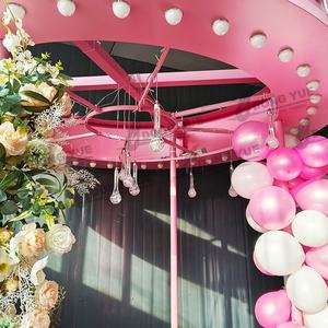 Usine Pice personnalisé extérieur détachable Photo <span class=keywords><strong>Booth</strong></span> décor mariage baiser cabine pour la décoration - Product Image 5