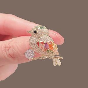 Luxury Full Zircon Rhinestone Brooch <b>Pin</b> for Women Crystal Zircon Bird Brooch Delicate Sparkling Brooch for <b>Collar</b> Jewelry - Product Image 4