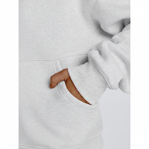 À la mode surdimensionné sweat à capuche zippé sweats pour femmes 2025 Y2K mode hiver hauts de gymnastique décontracté automne tenues trou reine taille - Product Image 1