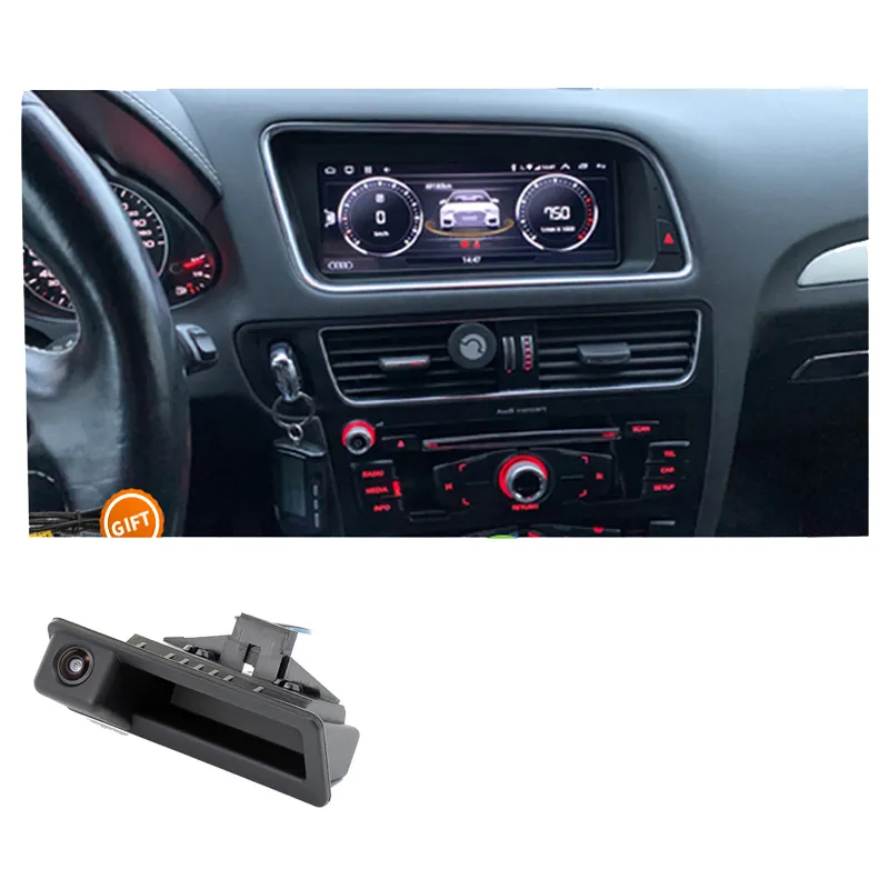 무선 Carplay 안드로이드 12 터치 스크린 자동차 라디오 화면 아우디 Q5 2009-2016 WIFI 4G SIM 블루투스 GPS Navi 자동 멀티미디어