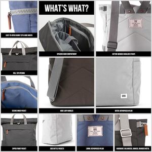 Sac à dos antivol en polyester pour homme et femme, résistant à l'eau, pour ordinateur portable, voyages, collège, école, style décontracté. - Product Image 4