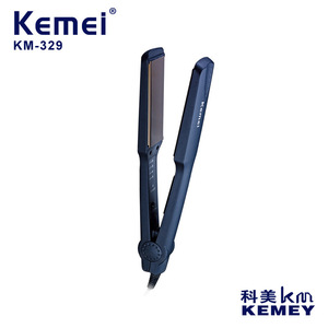 เครื่องหนีบผมเคเมอิ KM-329 เคลือบอลูมิเนียมเซรามิก เครื่องหนีบผมไฟฟ้าแบบให้ความร้อนเร็ว ใช้ไฟกระแสสลับแบบมีสาย - Product Image 2