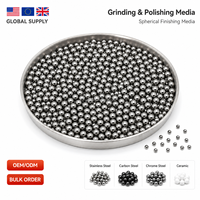 Billes en acier de qualité supérieure pour broyage, 3,5 mm, 4,5 mm, 5,5 mm, billes en acier au carbone, billes de polissage