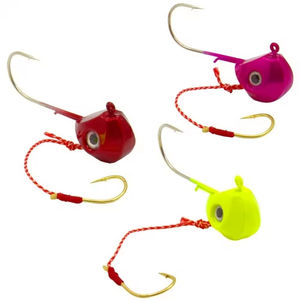 Vente en gros de <span class=keywords><strong>leurre</strong></span> à tête plombée à double hameçon 40g 60g 80g 100g - Product Image 3